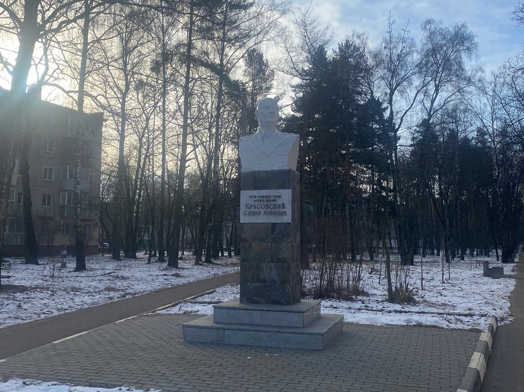 Pamyatnikbyust CA Krasovskomu-Monino必去景点