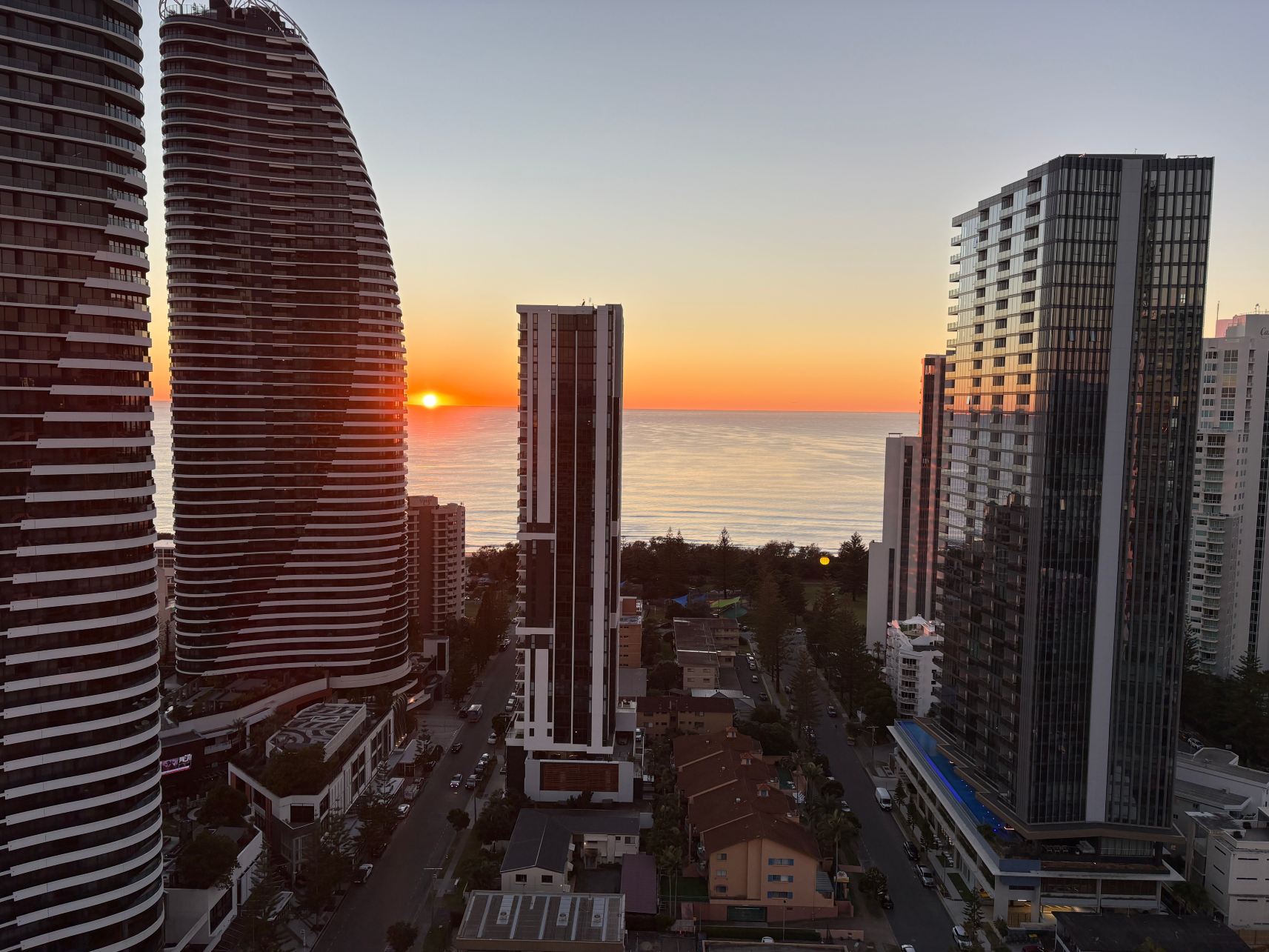 黄金海岸布罗德海滩美利通公寓式酒店-酒店景观