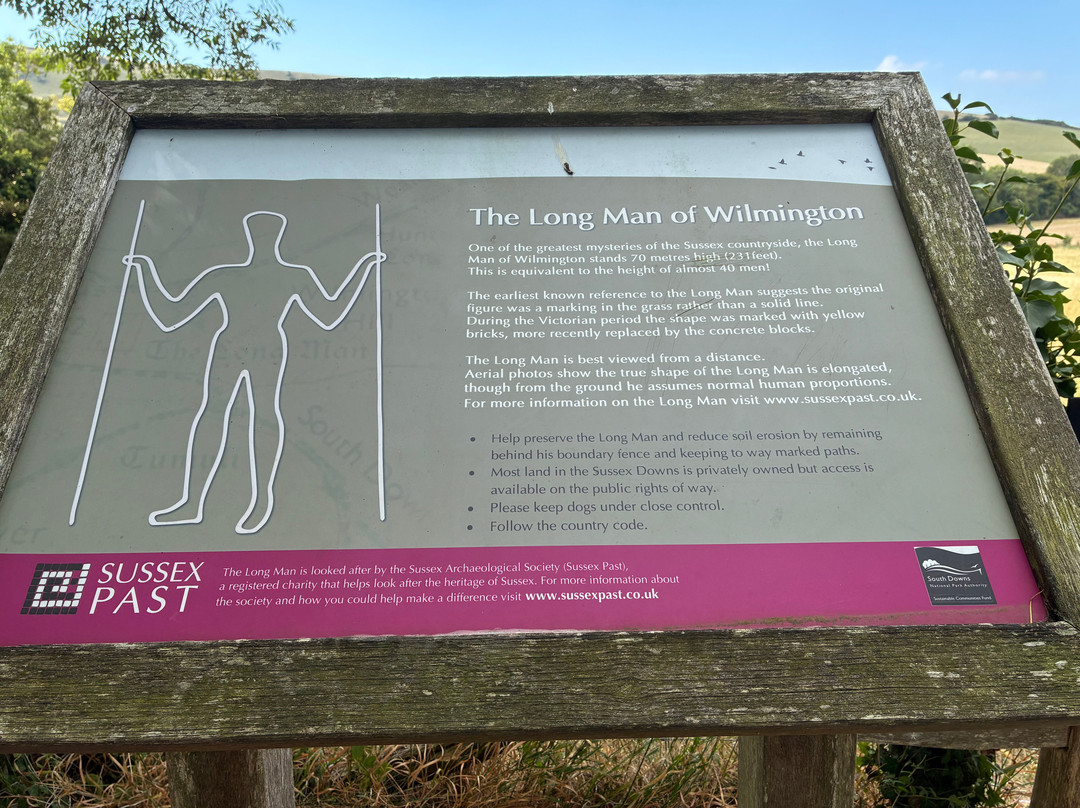 The Long Man of Wilmington-Wilmington必去景点