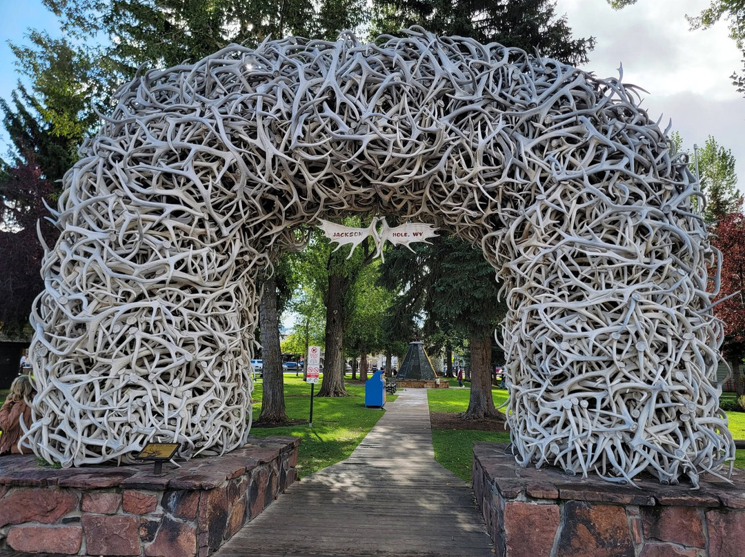 Antler Arches of Jackson-杰克逊必去景点