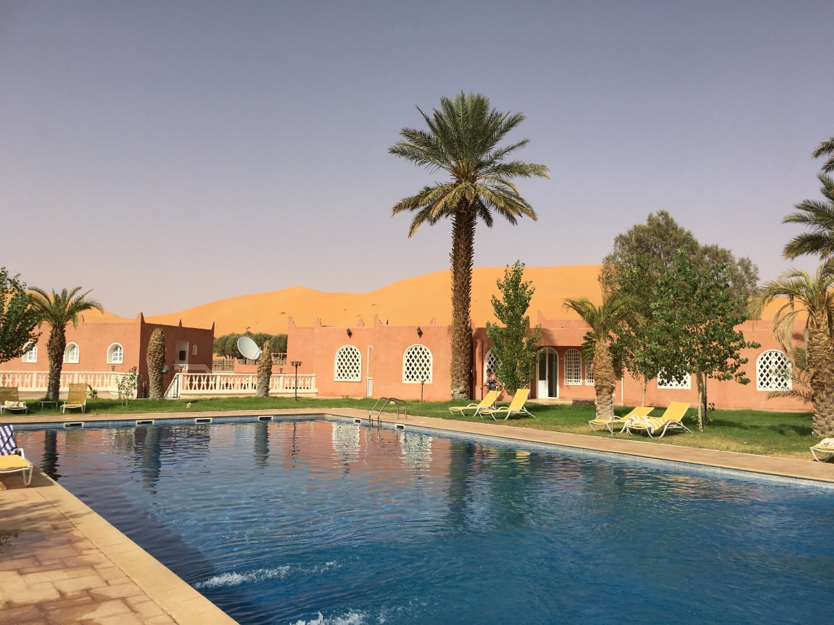 Hotel Taghit Saoura-泳池