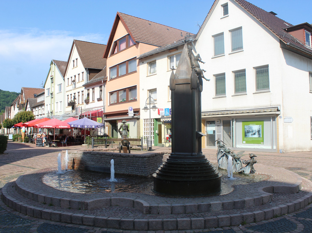 Munchhausen Brunnen景点图片