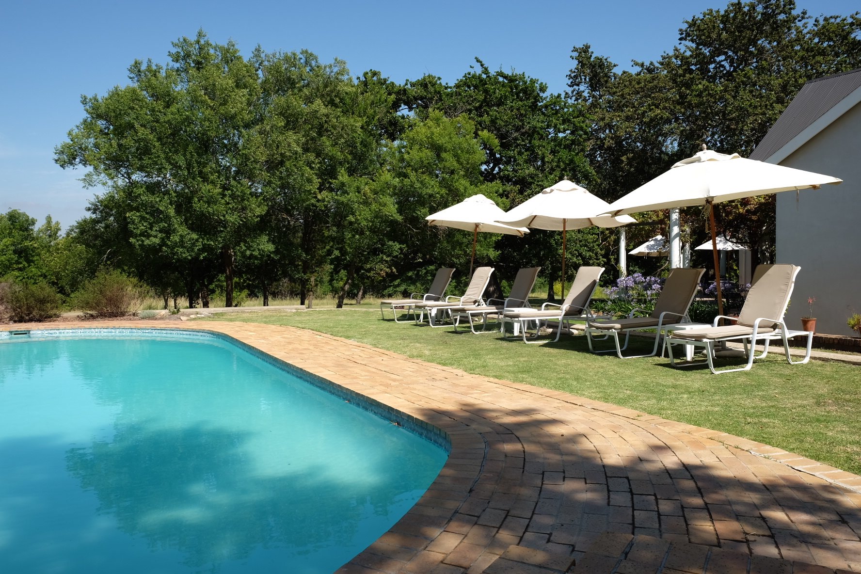 Rozendal Guest Farm-泳池