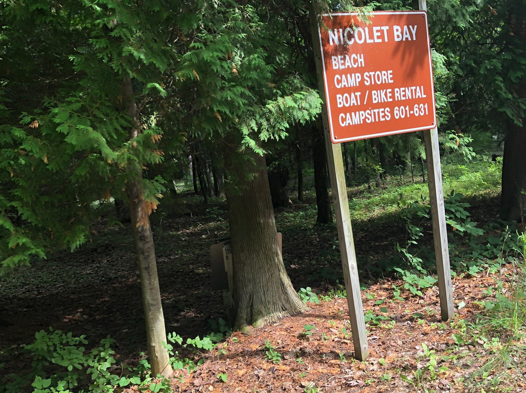 Nicolet Bay Beach-Fish Creek必去景点