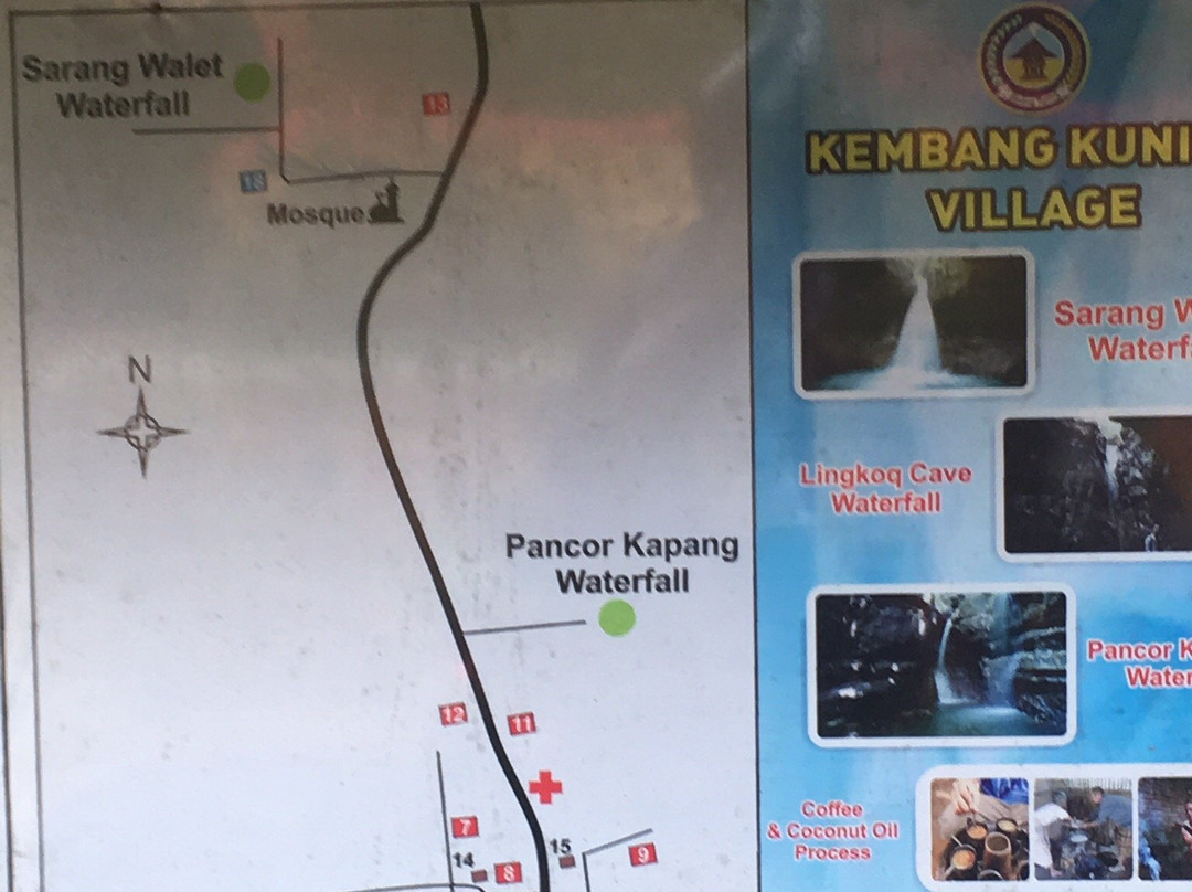 Tetebatu Waterfall-龙目岛必去景点