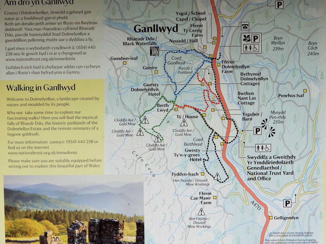 Rhaeadr Ddu and Coed Ganllwyd Walk景点图片