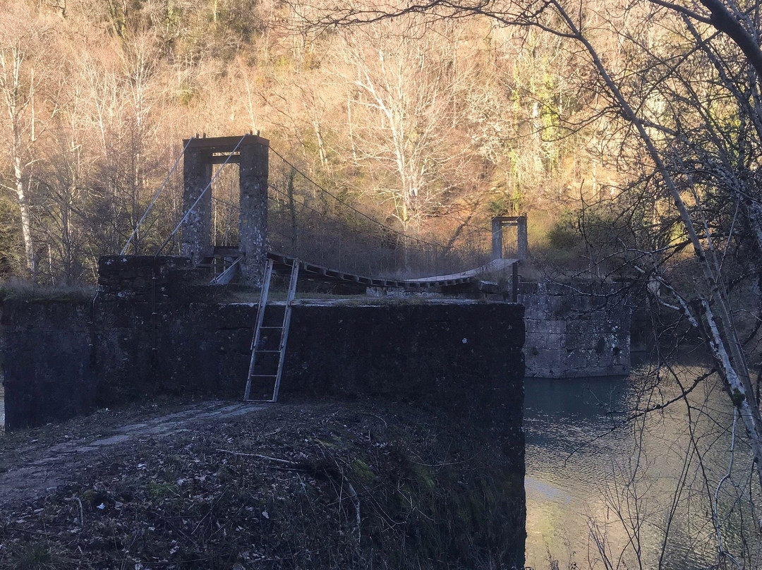 Aribeko Zubi Eserkia / Puente Colgante de Aribe-Aribe必去景点