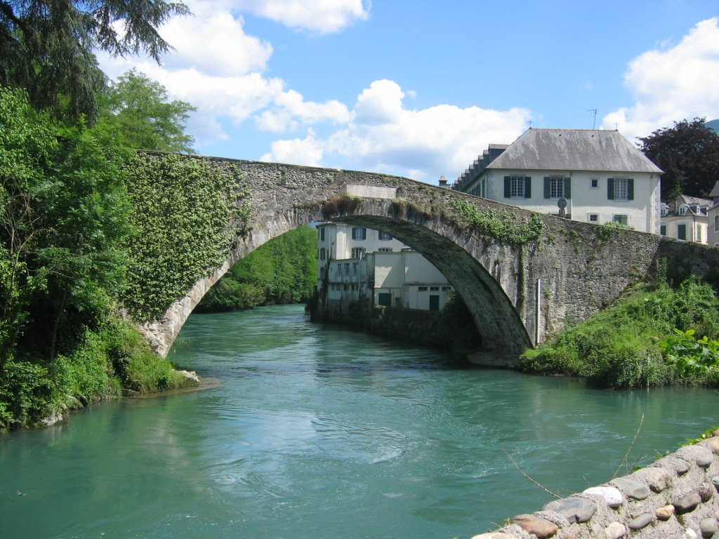 Pont sur le Gave de Pau.景点图片