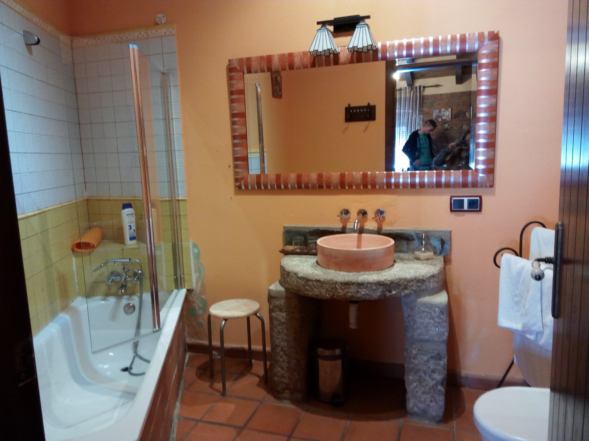 Hotel Rural Cerro Príncipe-浴室