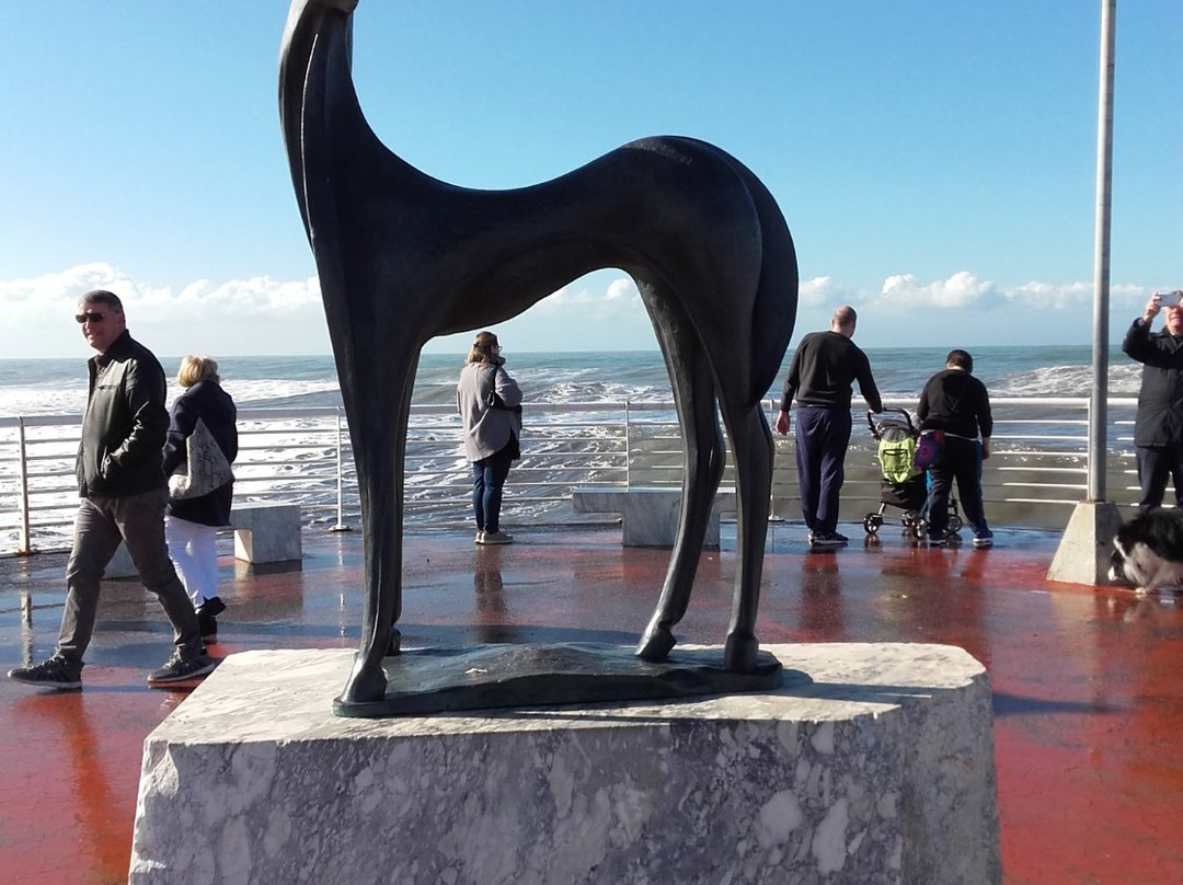 Statua del “Cavallino” dello scultore Riccardo Rossi-Marina di Massa必去景点
