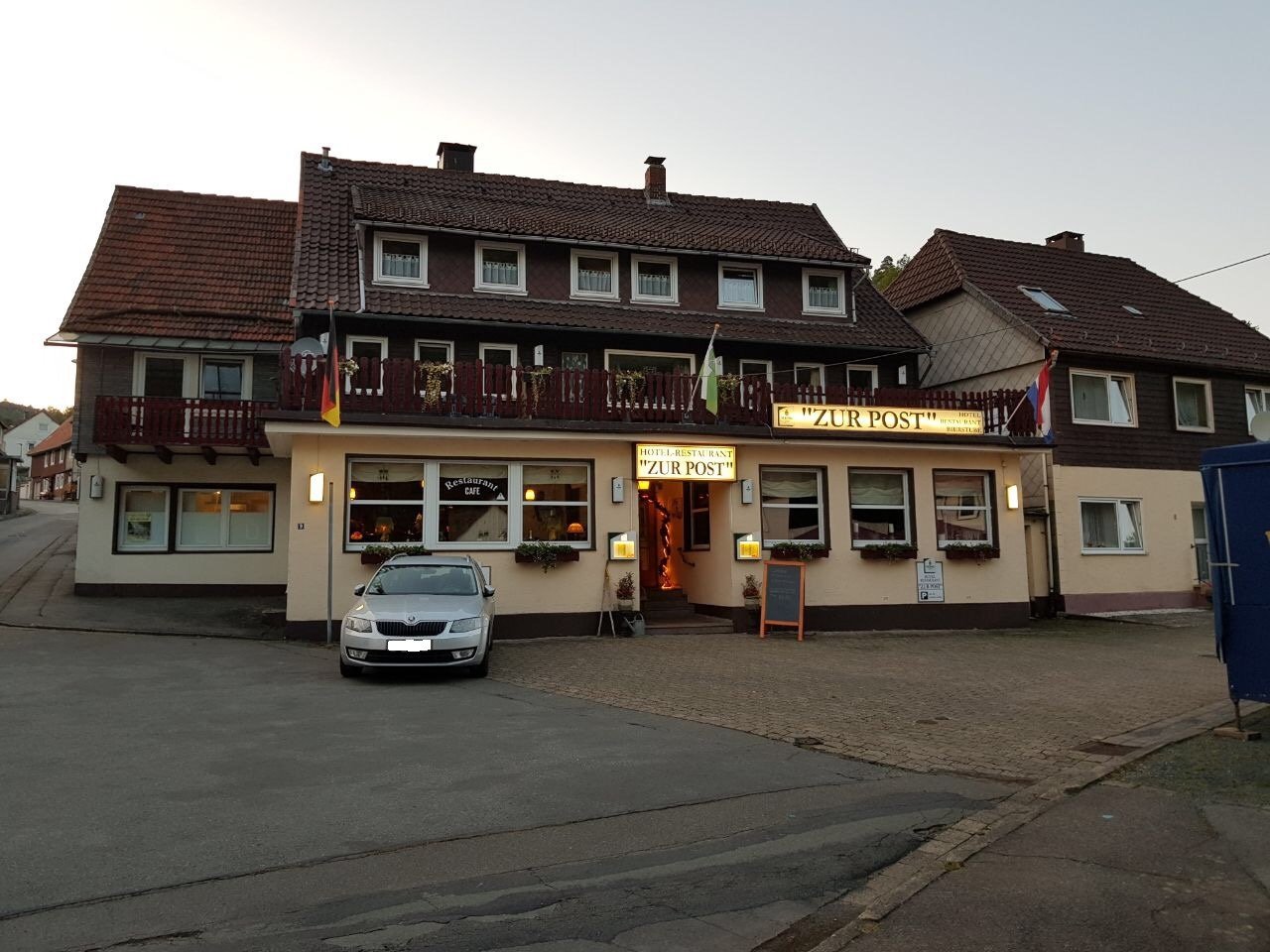 Hotel Restaurant Zur Post-浴室