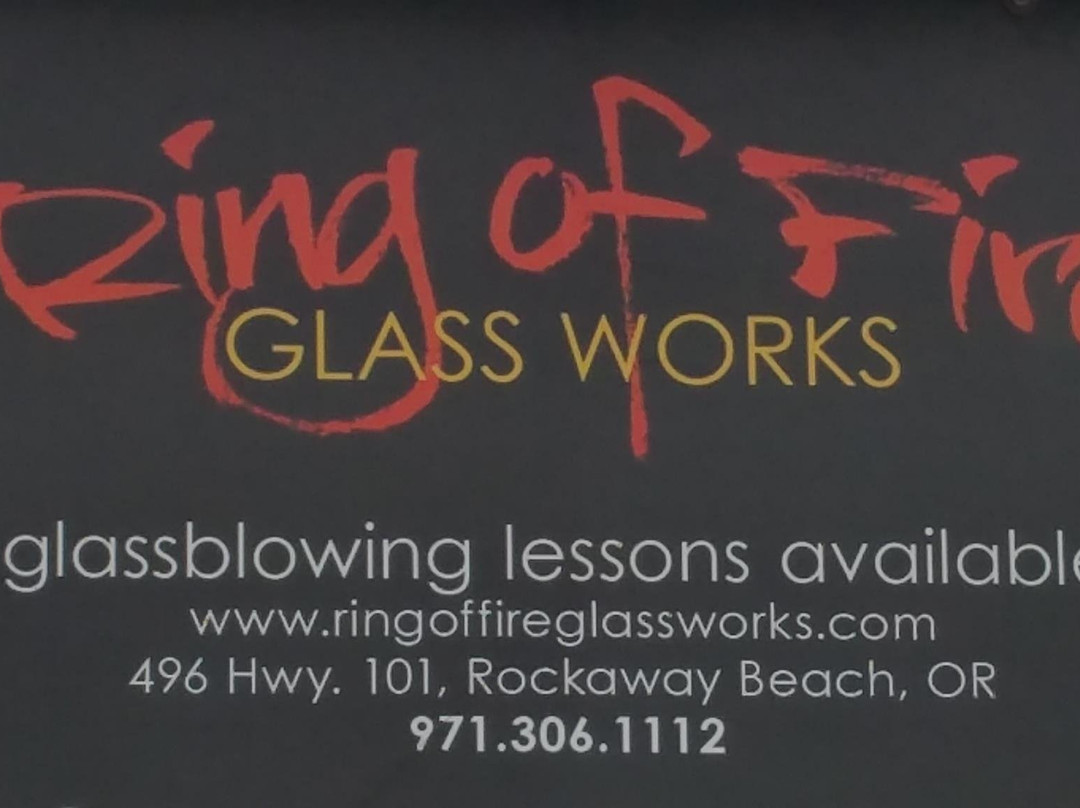 Ring of Fire Glassworks-Rockaway Beach必去景点