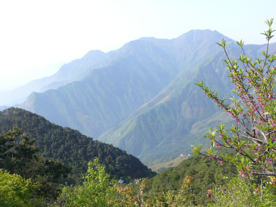 庐山瀑布群景点图片