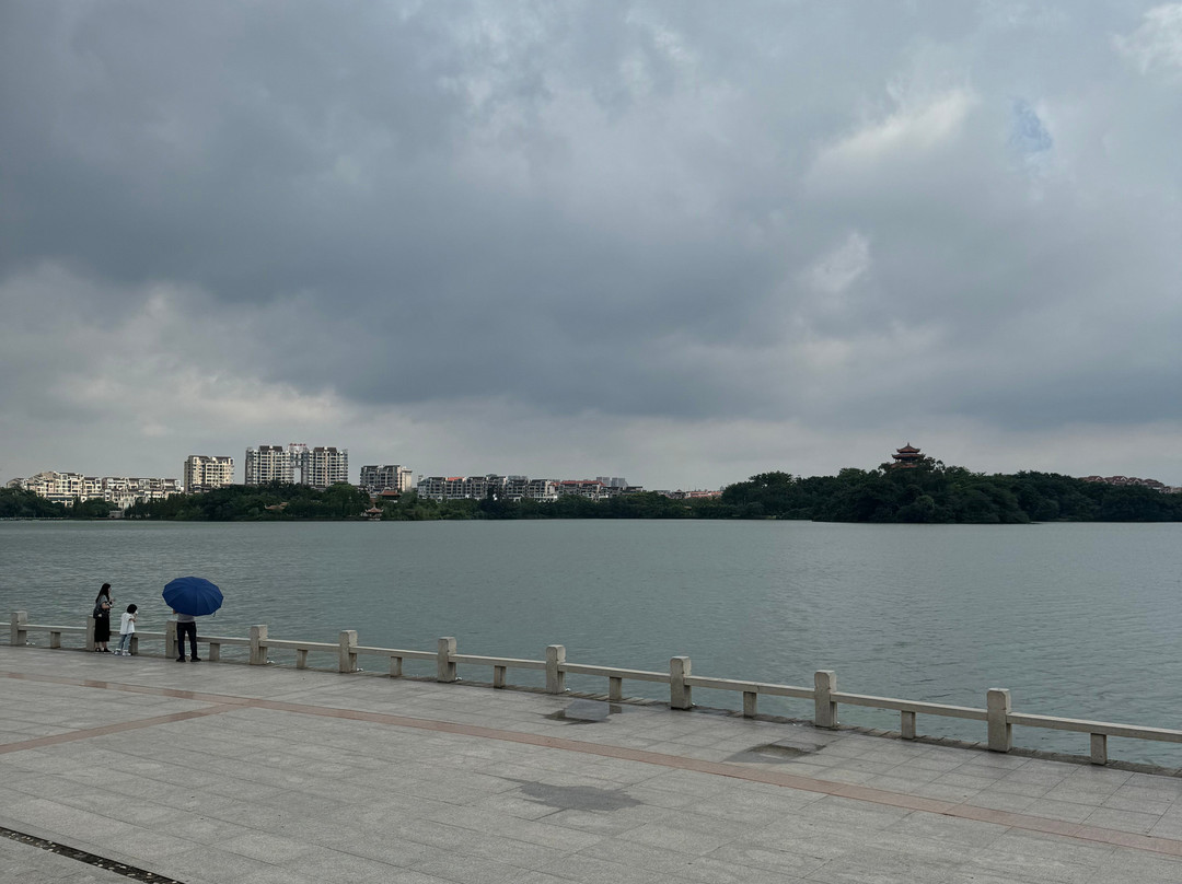 西湖公园景点图片