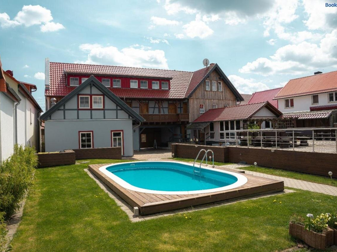 Bad Langensalza酒店住宿-Unsere Talstation