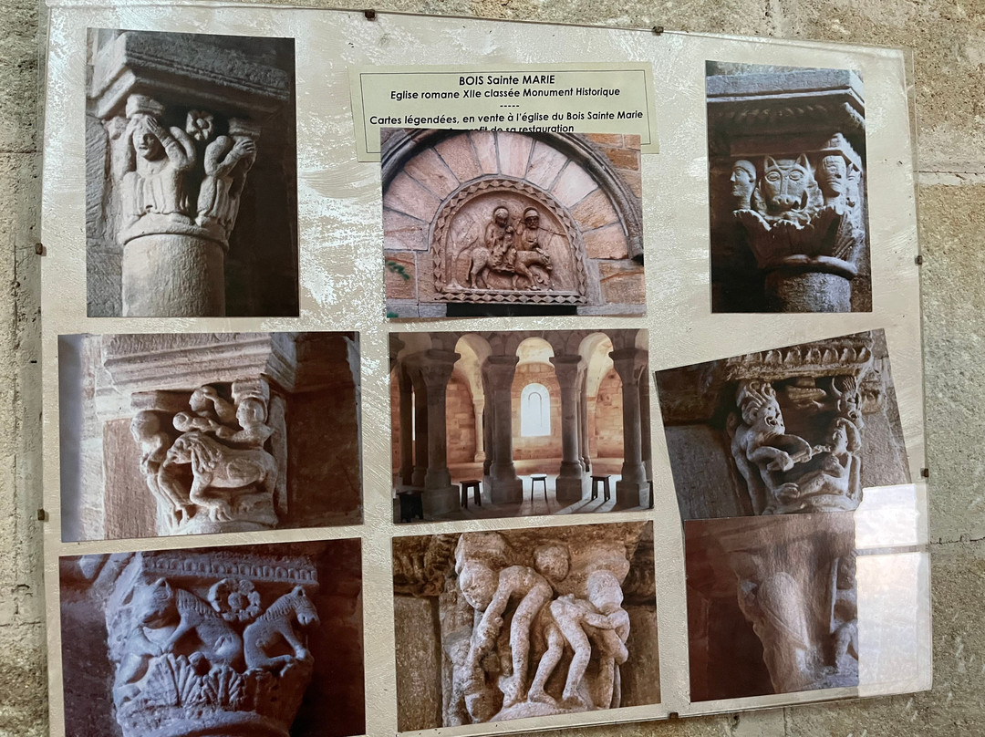 Eglise Notre-dame-de-la-nativité-Bois-Sainte-Marie必去景点