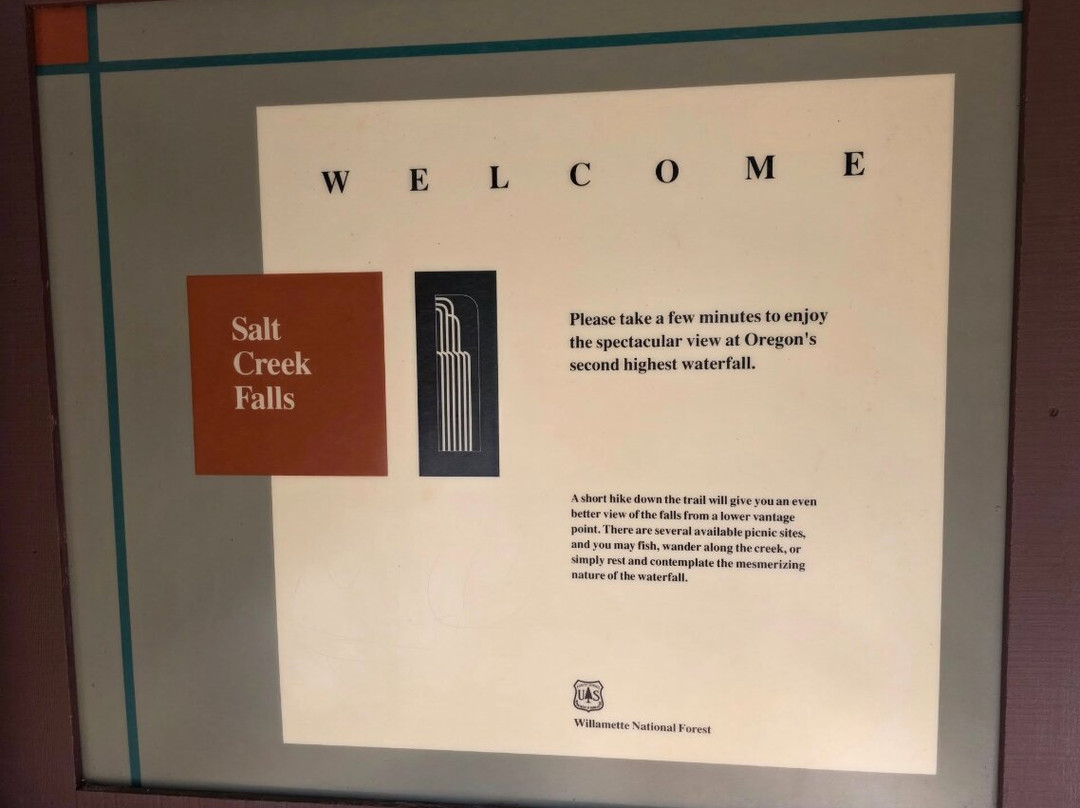 Salt Creek Falls-Oakridge必去景点