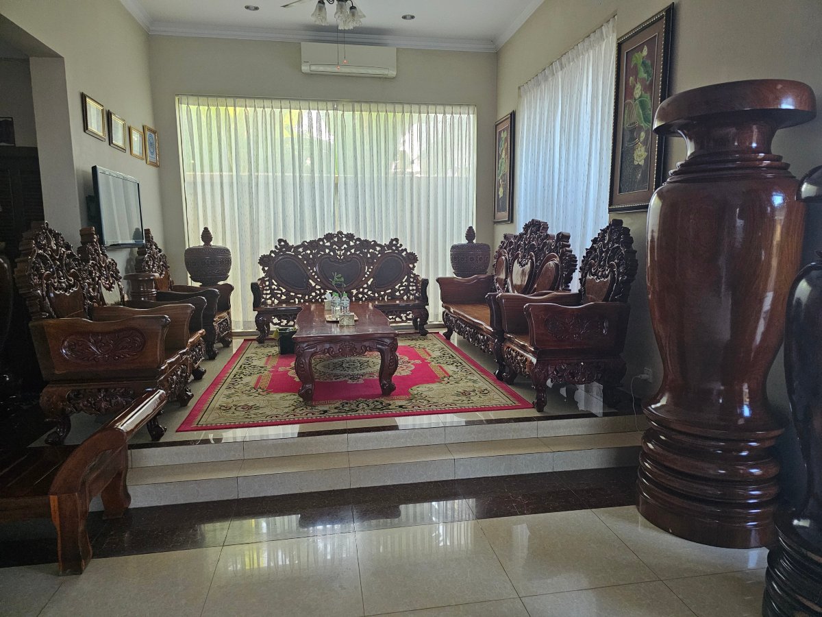 Home Vattanak Guesthouse-浴室