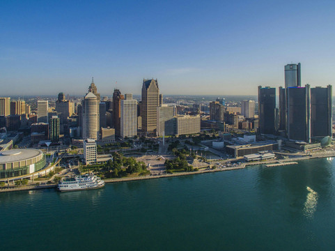 底特律文艺复兴中心万豪酒店