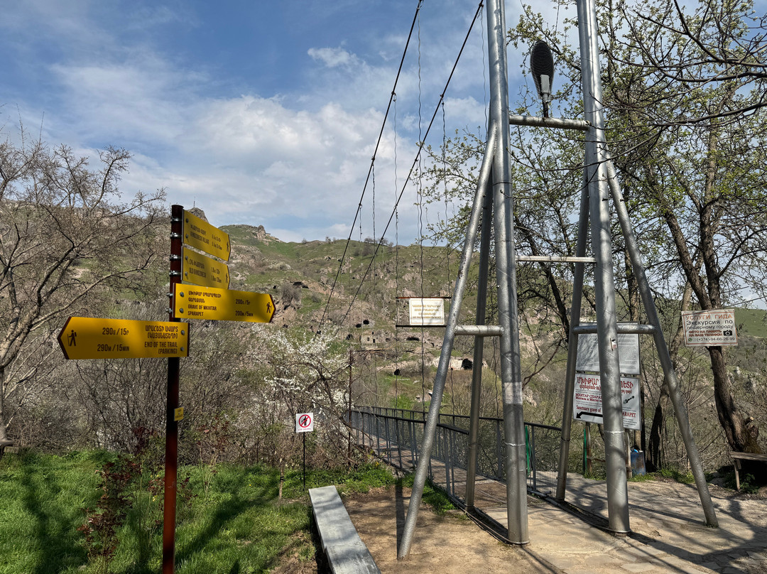 Khndzoresk Swinging Bridge-Syunik Province必去景点