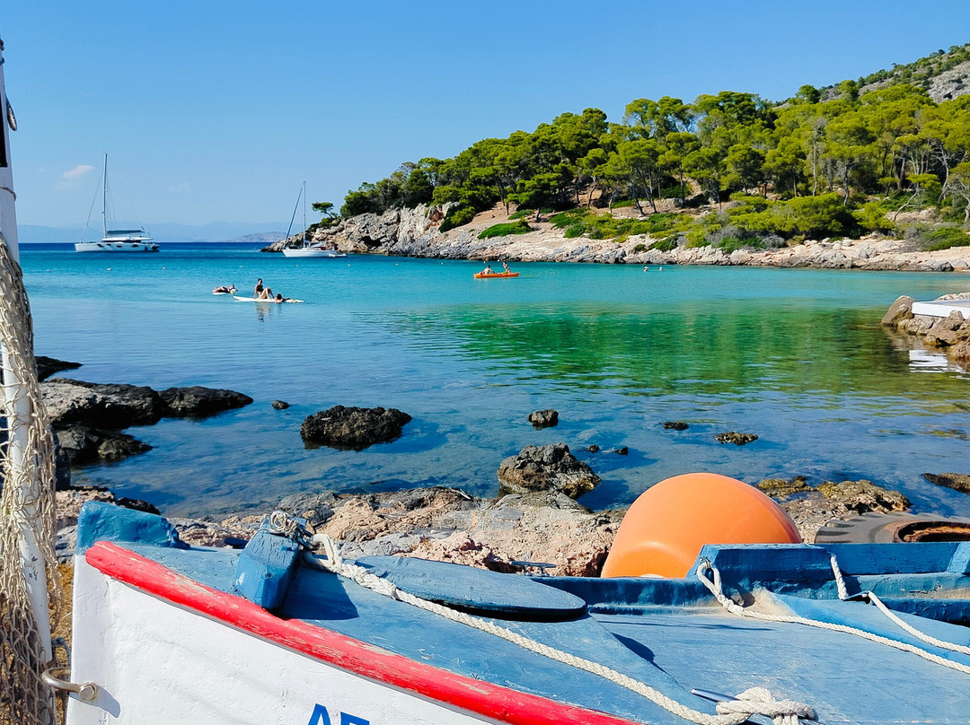 Aponisos Beach-Angistri必去景点