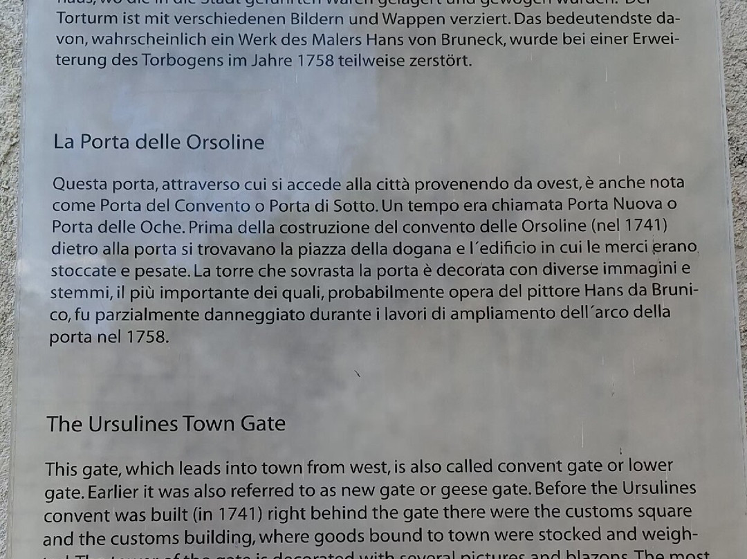 La Città vecchia di Brunico-布鲁尼科必去景点