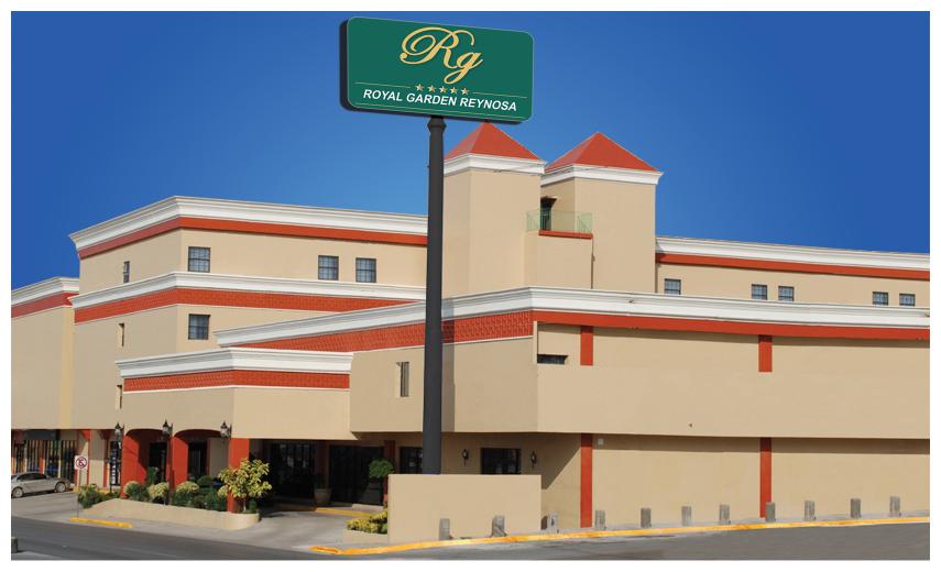 Hotel Royal Garden Reynosa-浴室