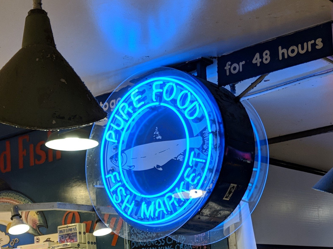 Pure Food Fish Market-西雅图必去景点