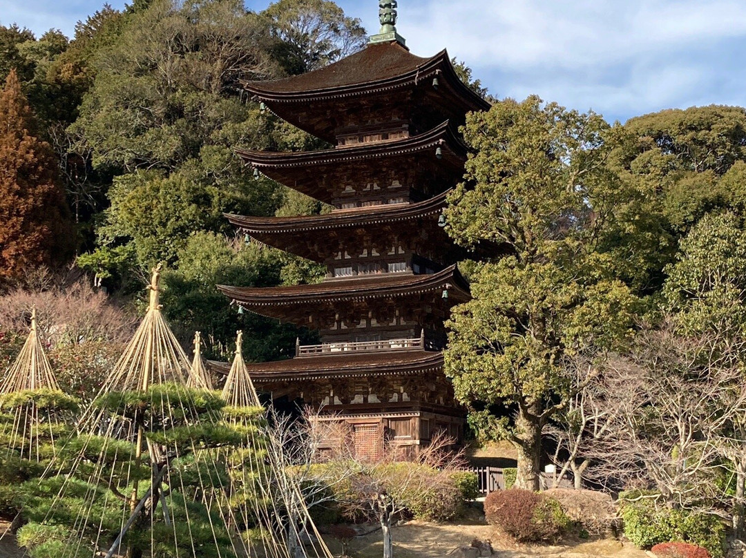 Ruriko Temple Five-Story Pagoda-山口市必去景点