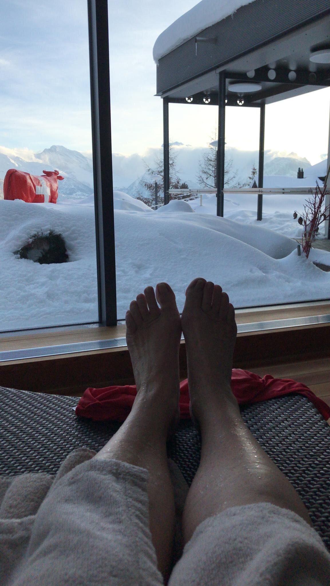 Golfhotel Riederhof-浴室