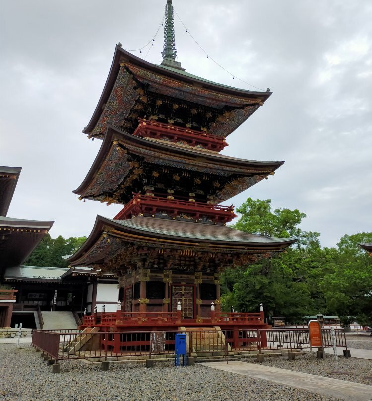 Three-storied Pagoda-成田市必去景点