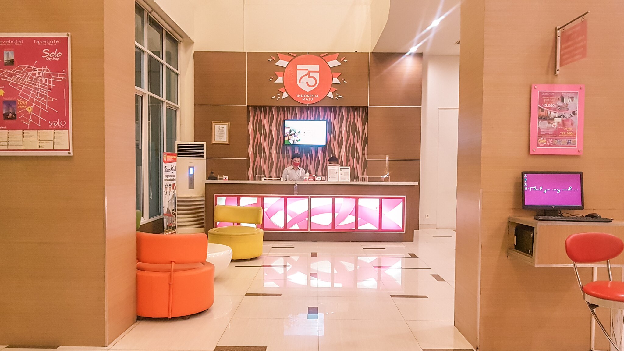 Fave Hotel Solo Baru by Aston-浴室