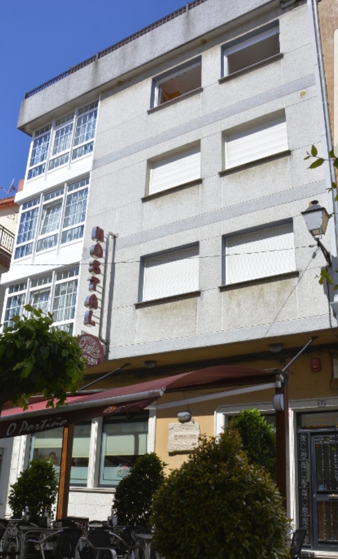 Hostal O Portino-浴室