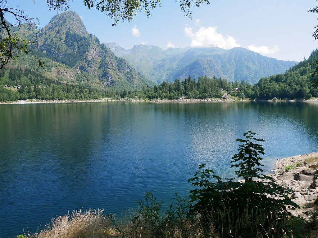Cascata del Sejont sul Lago Antrona景点图片