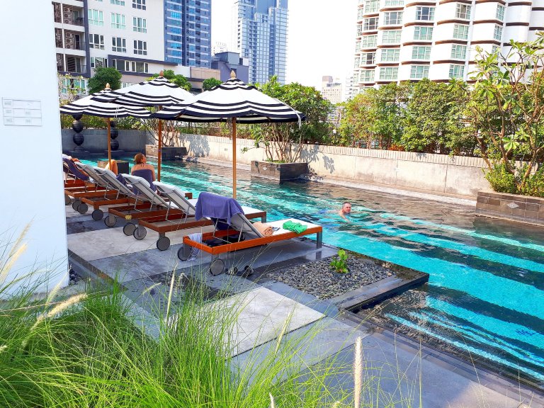 曼谷素坤逸 15 瑞享饭店-泳池