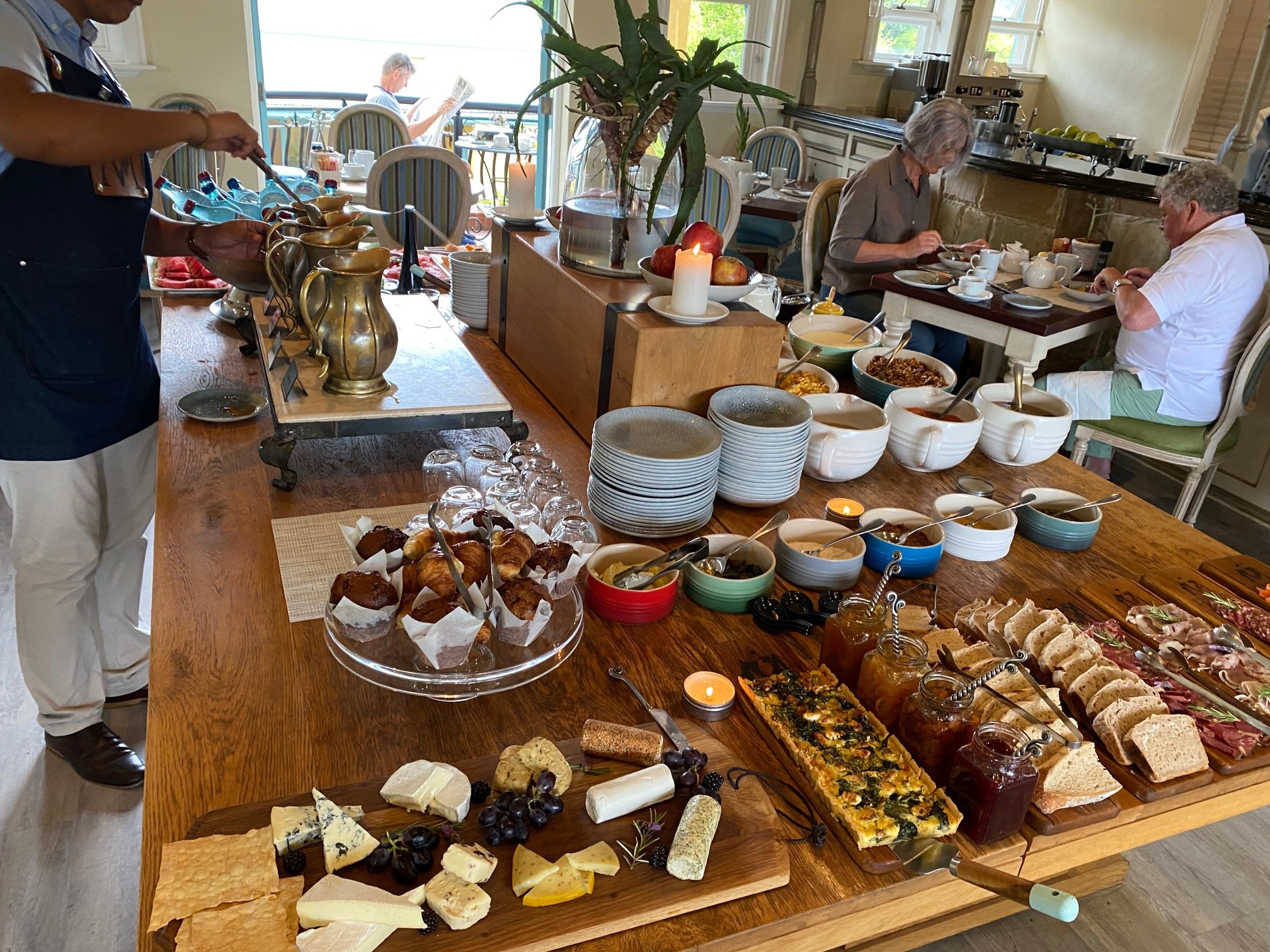 Franschhoek Country House & Villas-餐饮