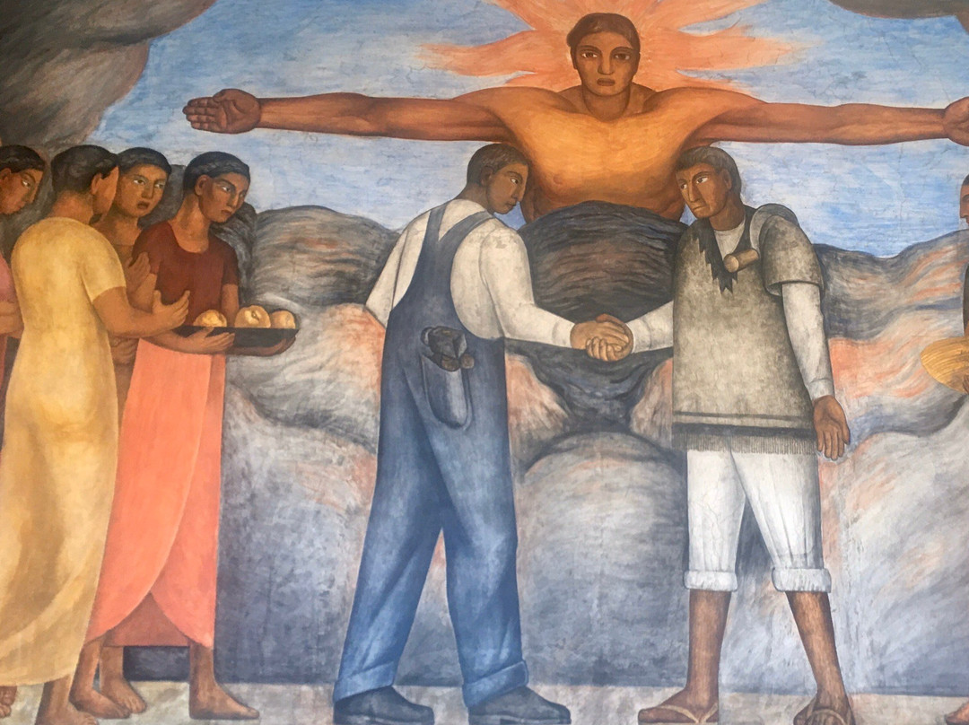 Edifice of the Secretaria de Educacion Publica-墨西哥城必去景点