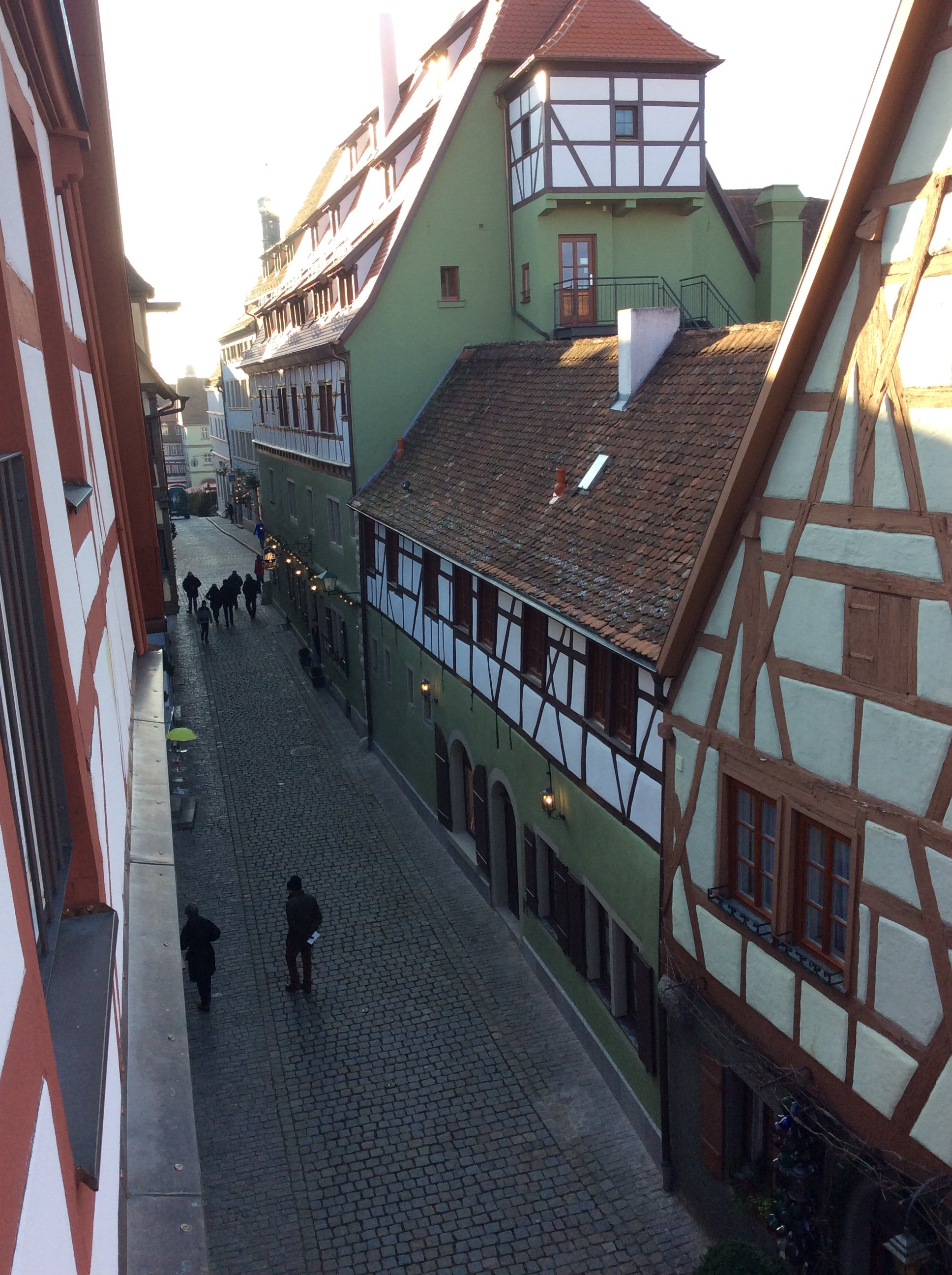 Hotel Reichsküchenmeister, das Herz von Rothenburg-酒店景观