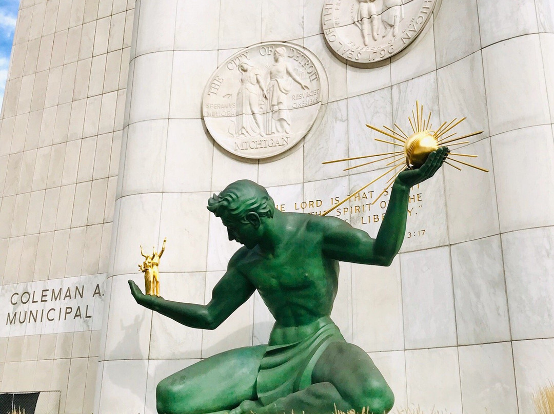 The Spirit of Detroit-底特律必去景点