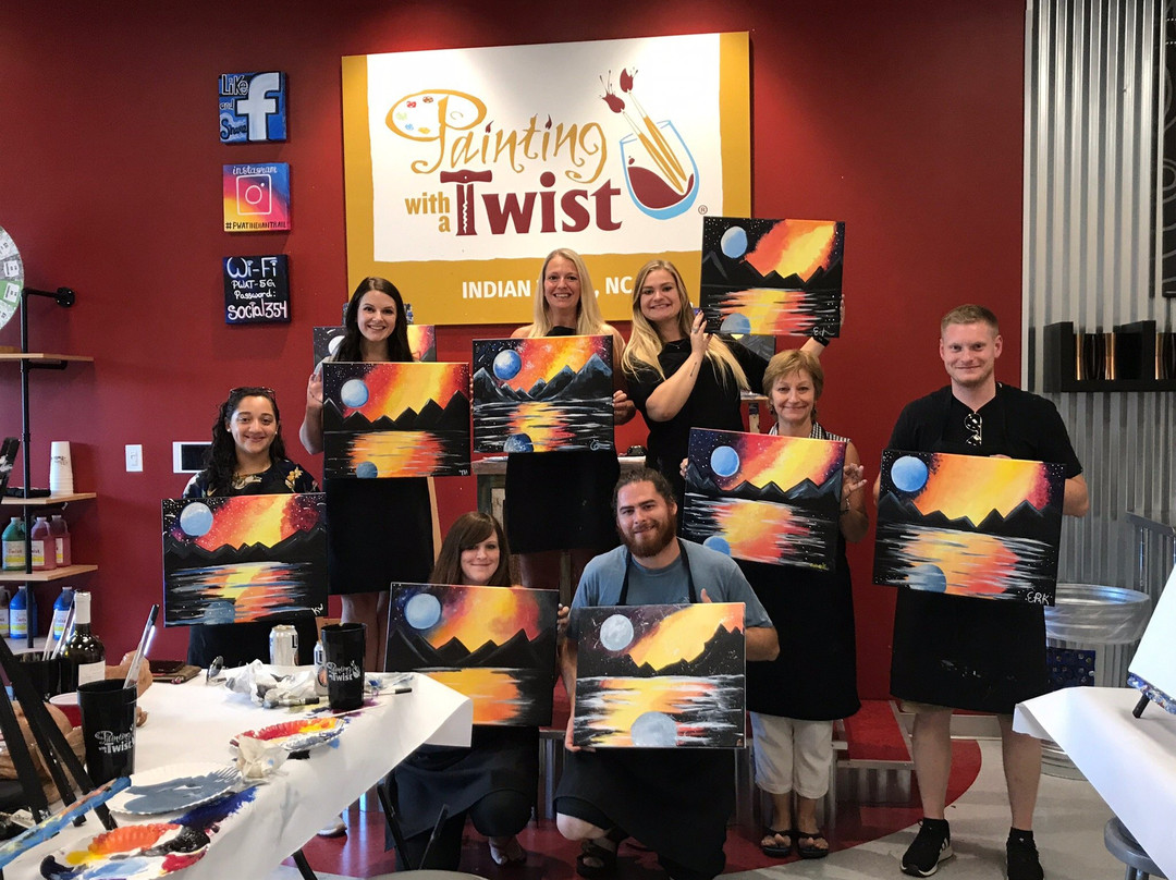 Painting with a Twist-Indian Trail必去景点
