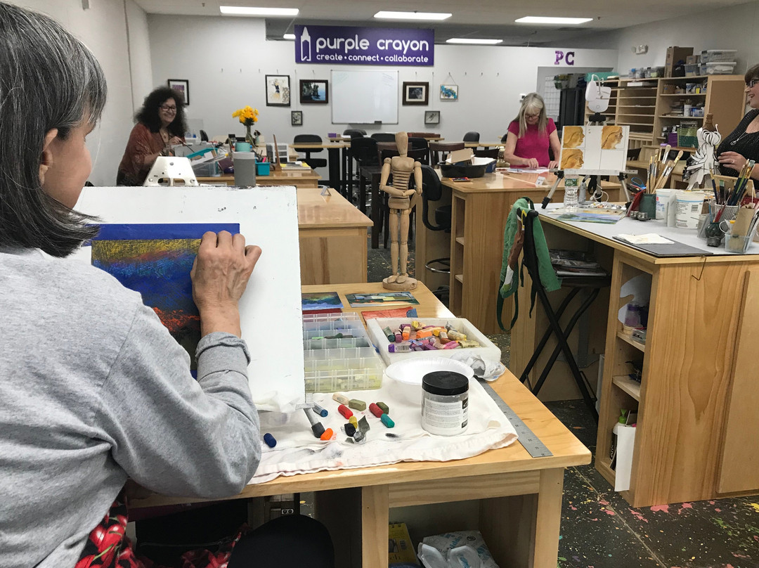 Purple Crayon-阿什维尔必去景点