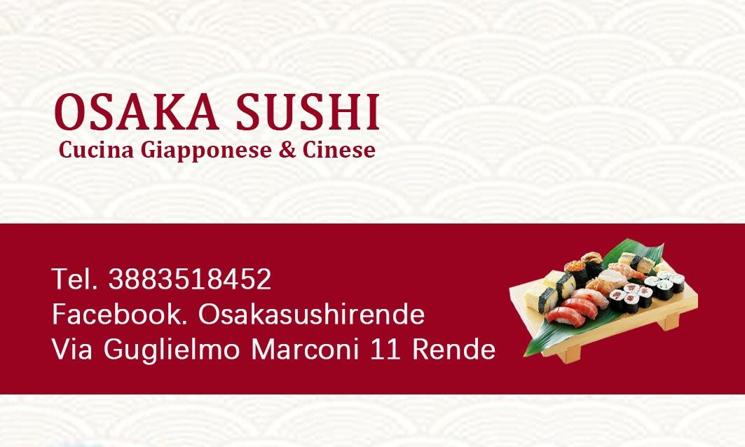 Osaka sushi rende
