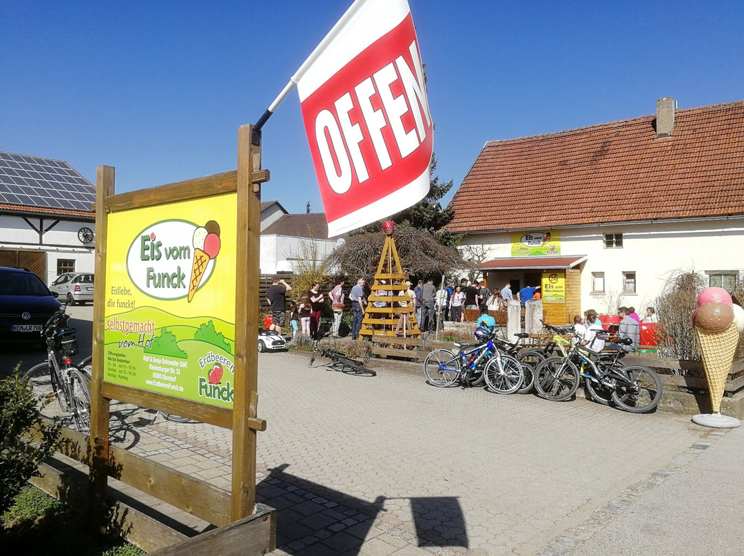 Denkendorf餐馆和美食-Eis vom Funck