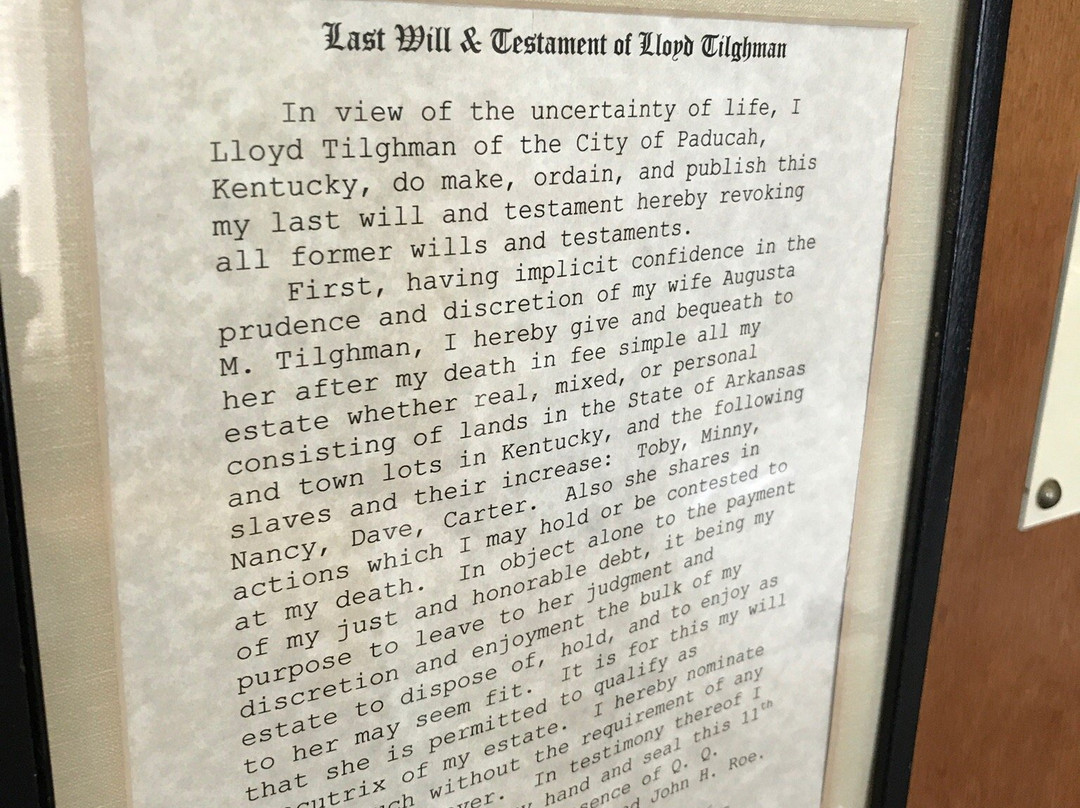 Lloyd Tilghman House and Civil War Museum-帕迪尤卡必去景点