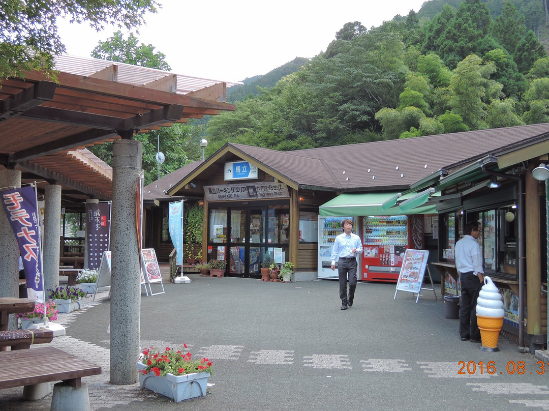 Umatate Parking Area Up Line-四国中央市必去景点