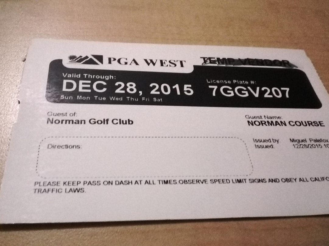 La Quinta-Norman Course-拉金塔必去景点