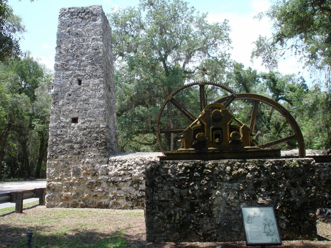Yulee Sugar Mill Ruins Historic State Park-克里斯特尔里弗必去景点