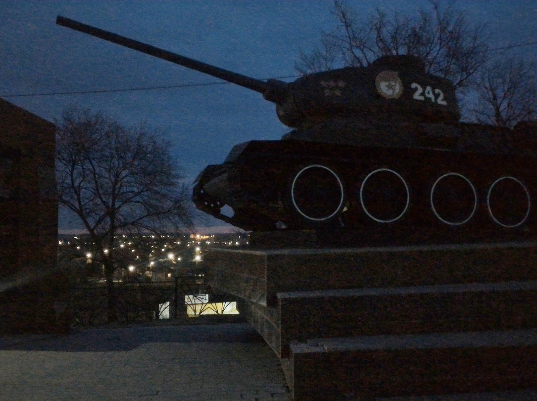 Monument to Tank T-34