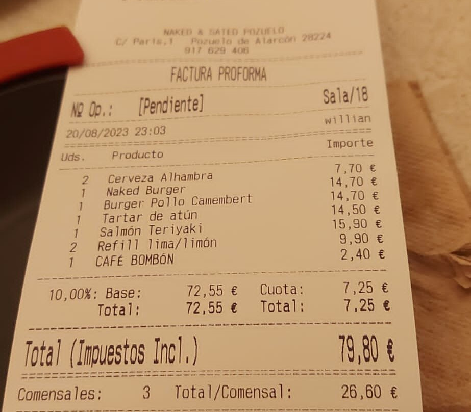 Naked&Sated (Pozuelo)