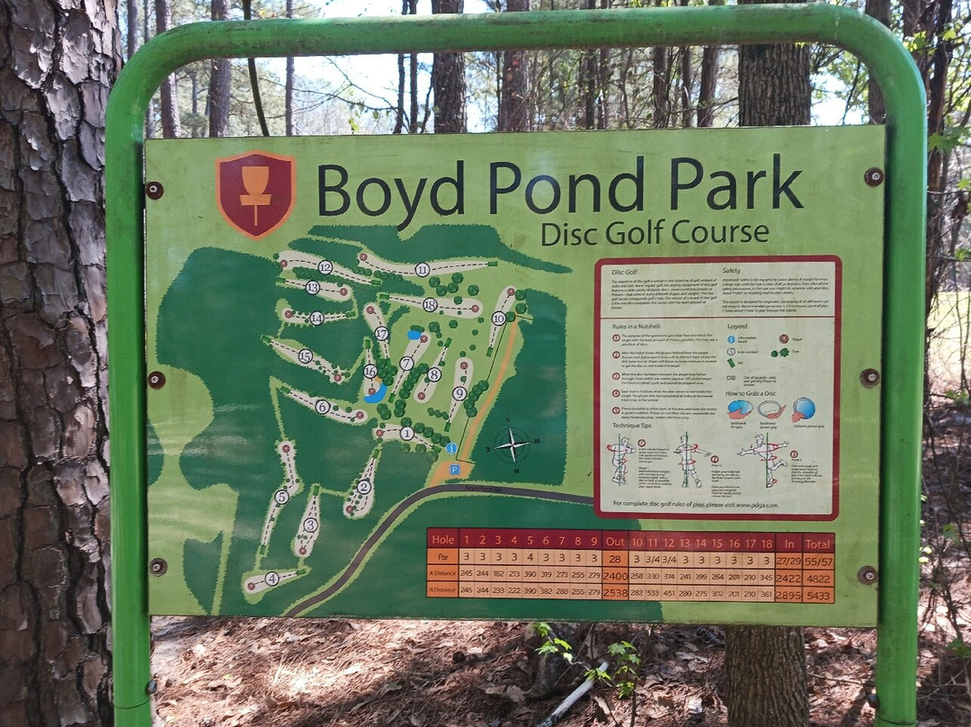 Boyd Pond Park-艾肯必去景点